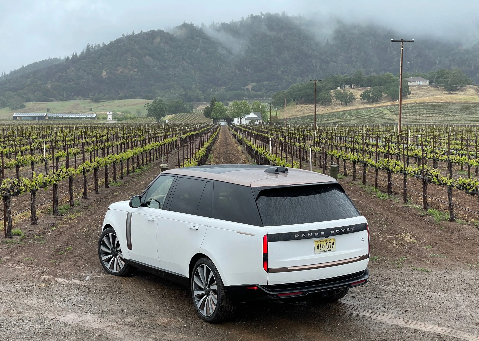 2022 land rover range rover in california