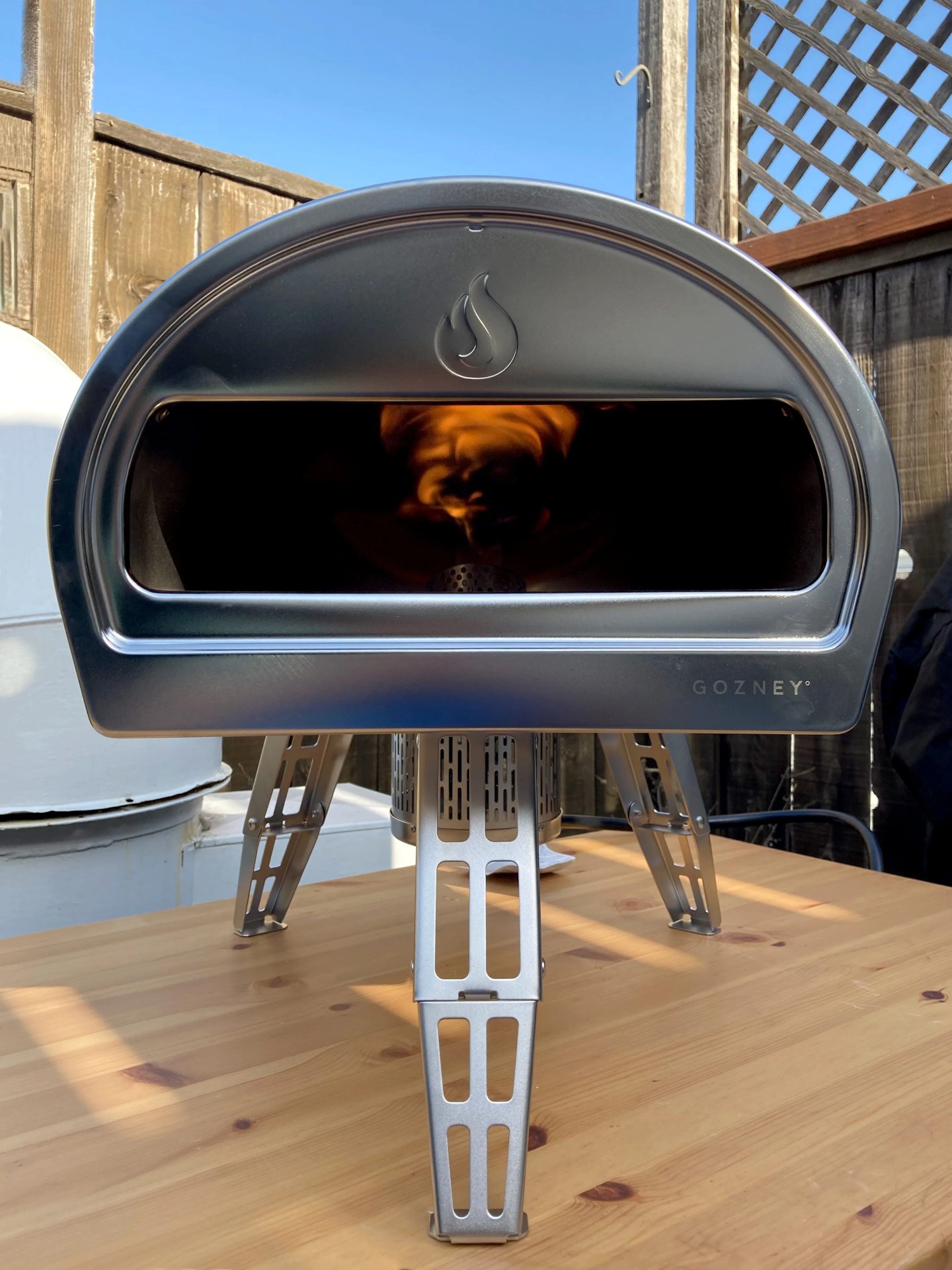 gozney roccbox pizza oven