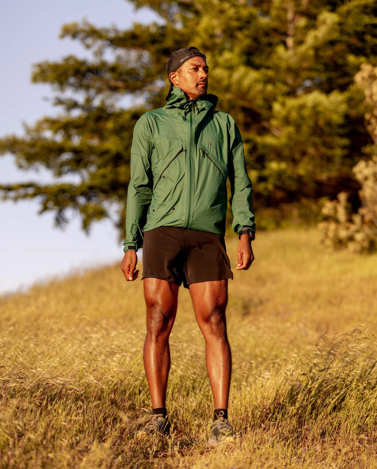 dezmond taylor douglas standing on grassy hill
