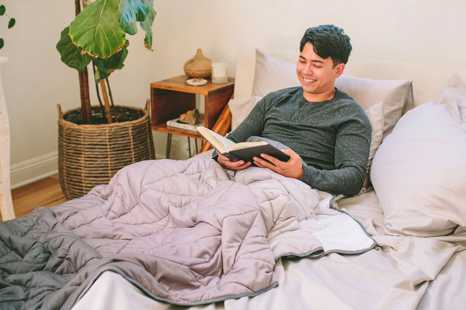 nest luxury weighted blanket