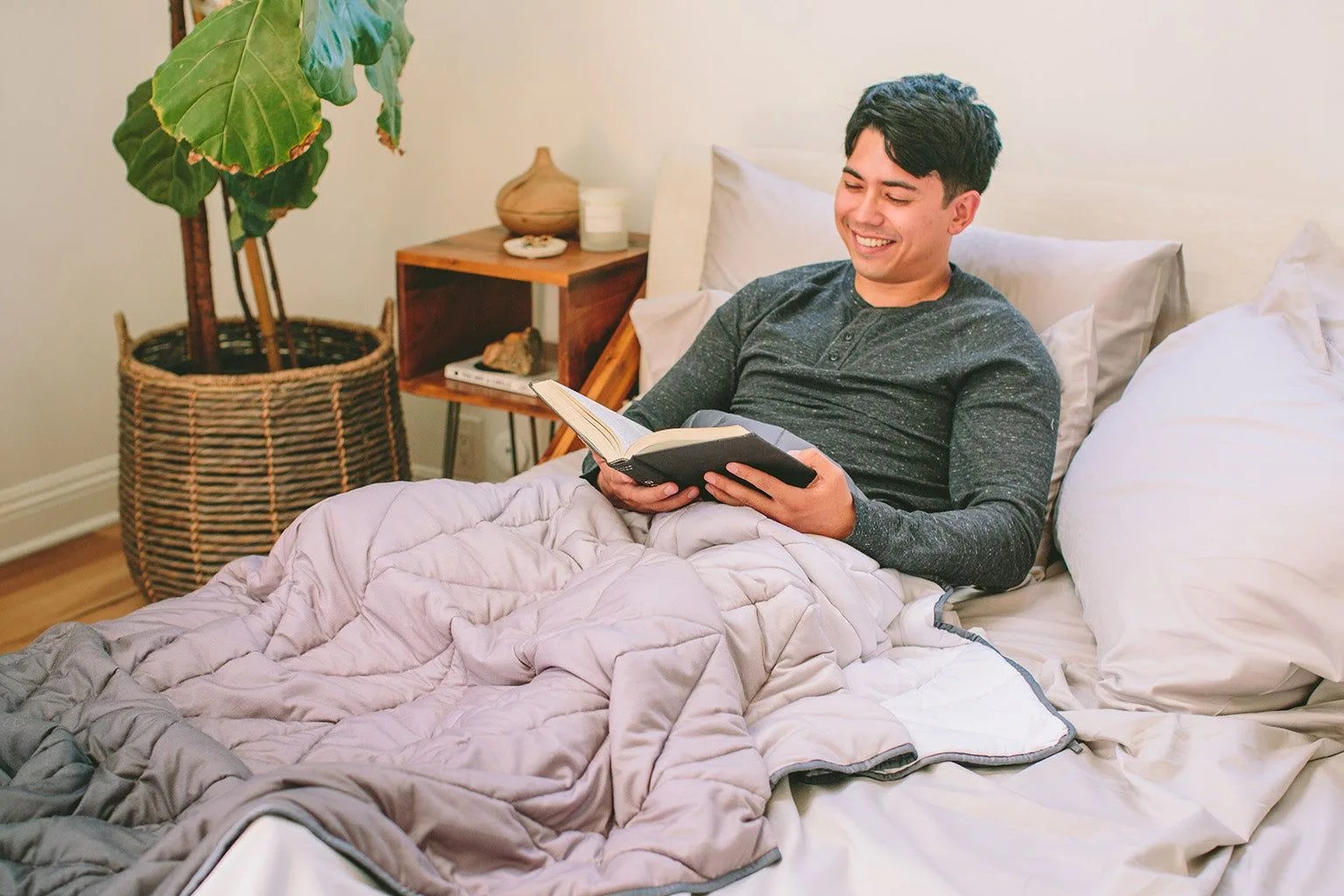 nest luxury weighted blanket