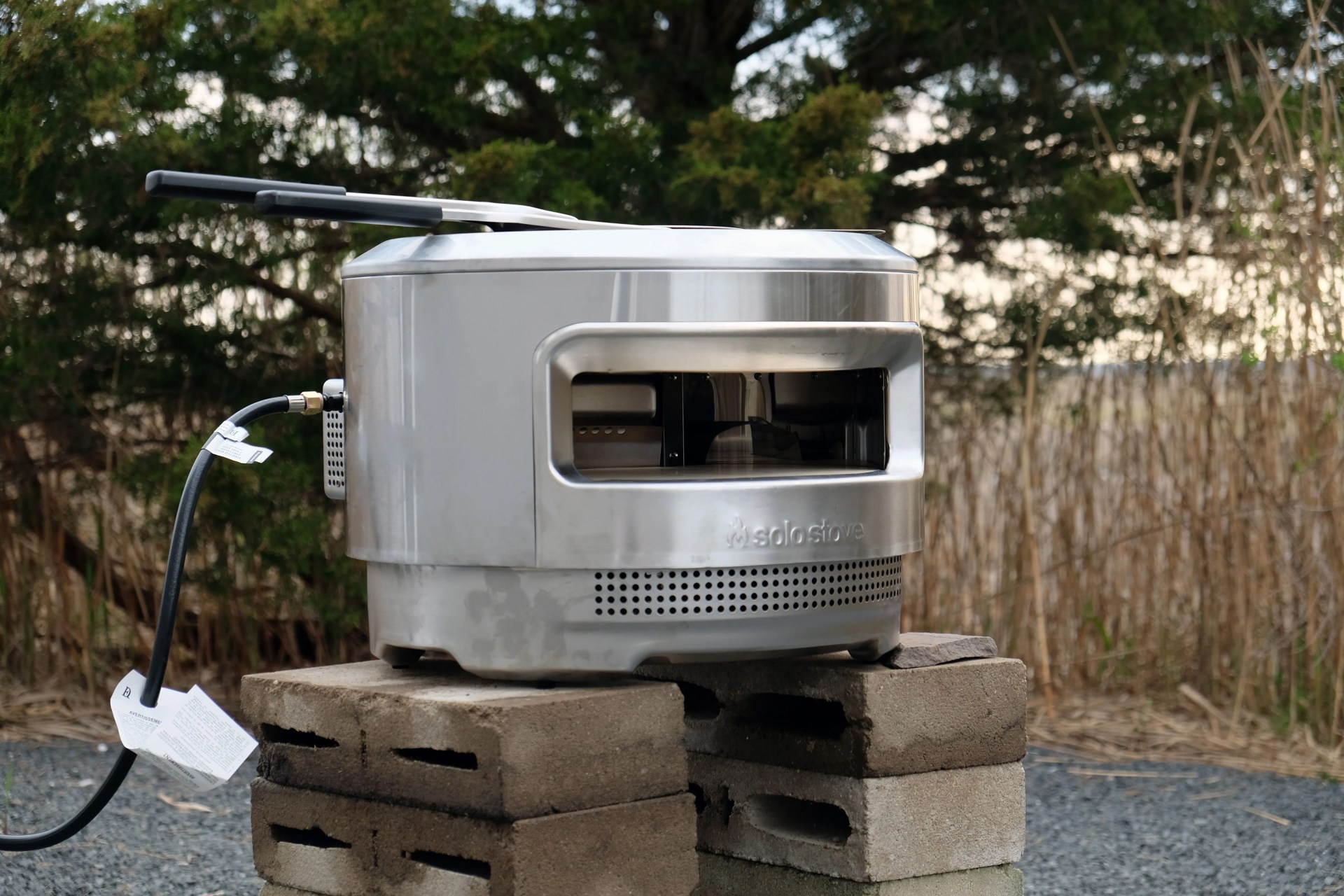 solo stove pi pizza oven setup
