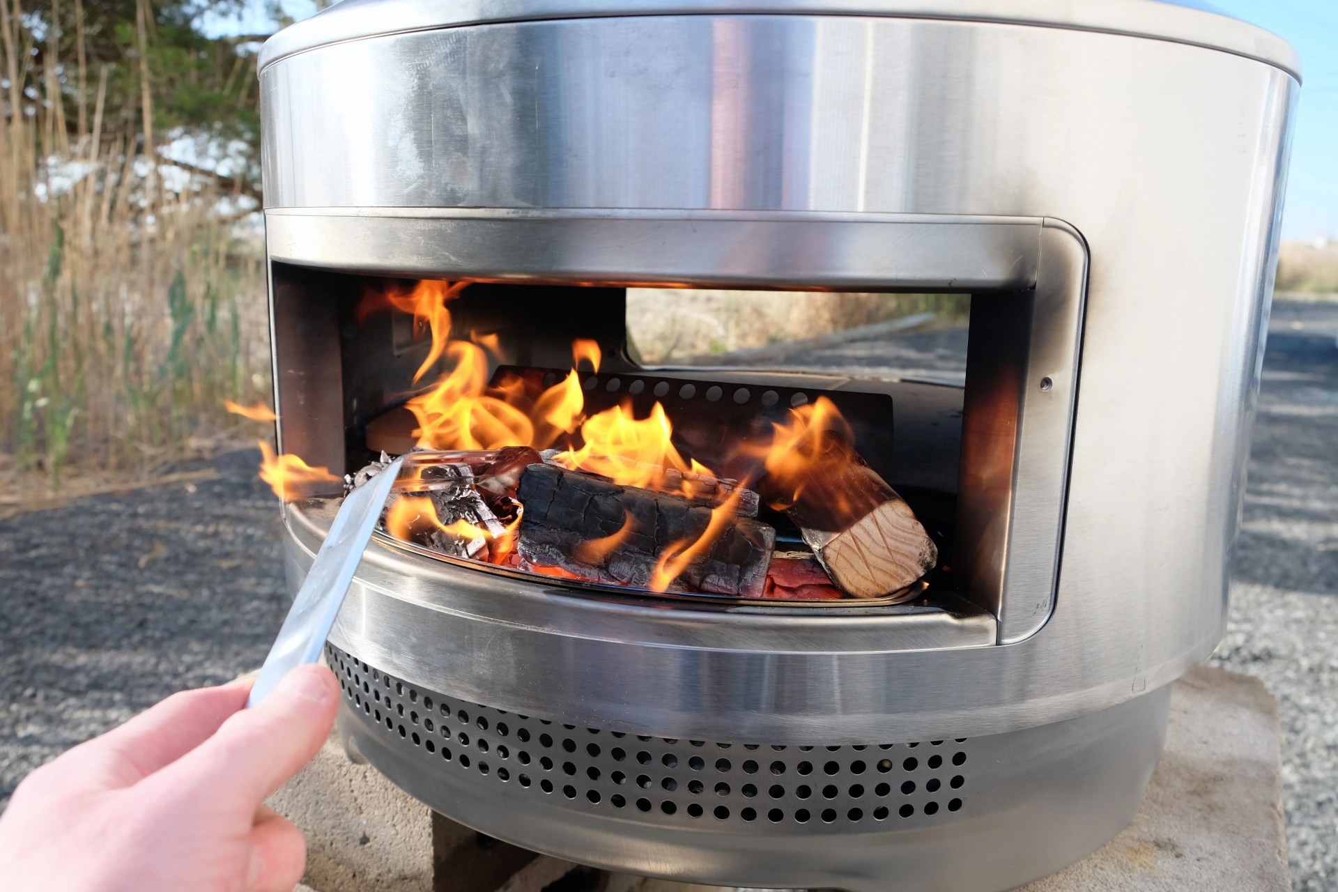 solo stove pi pizza oven with wood