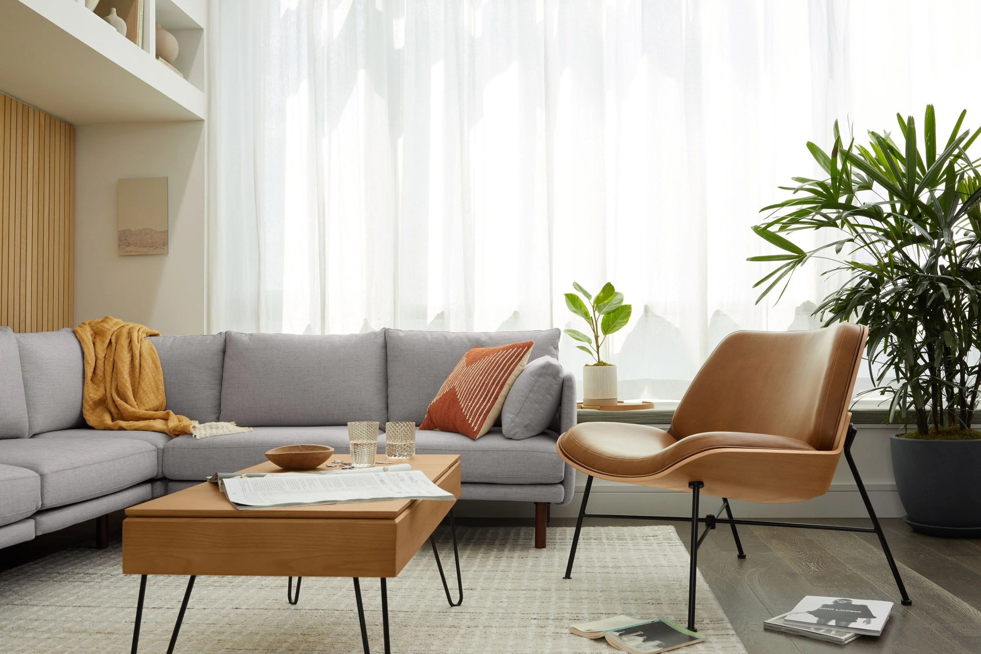 burrow vesper lounge chair