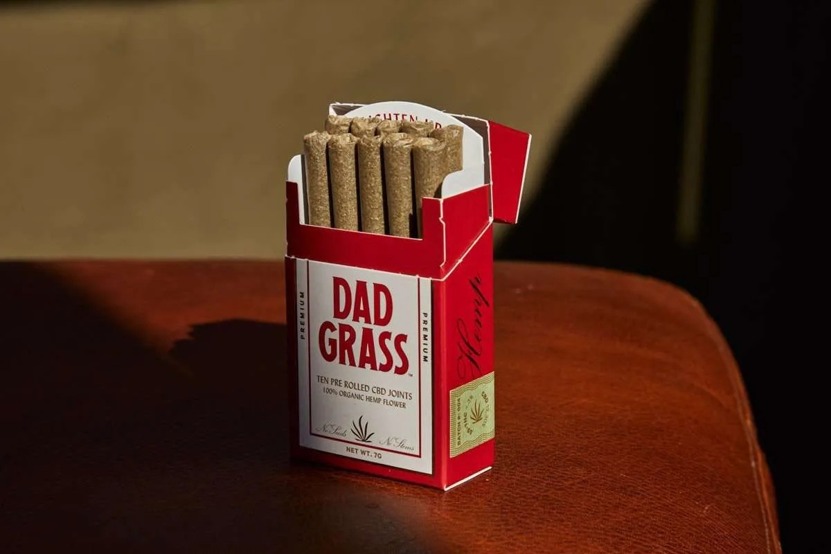 Dad Grass Hemp CBD Pre Rolled Joints 10 Pack