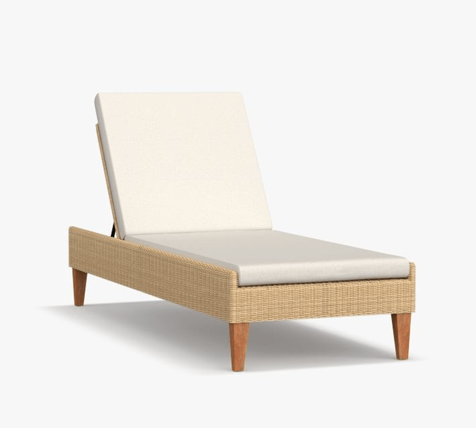 Wicker Chaise