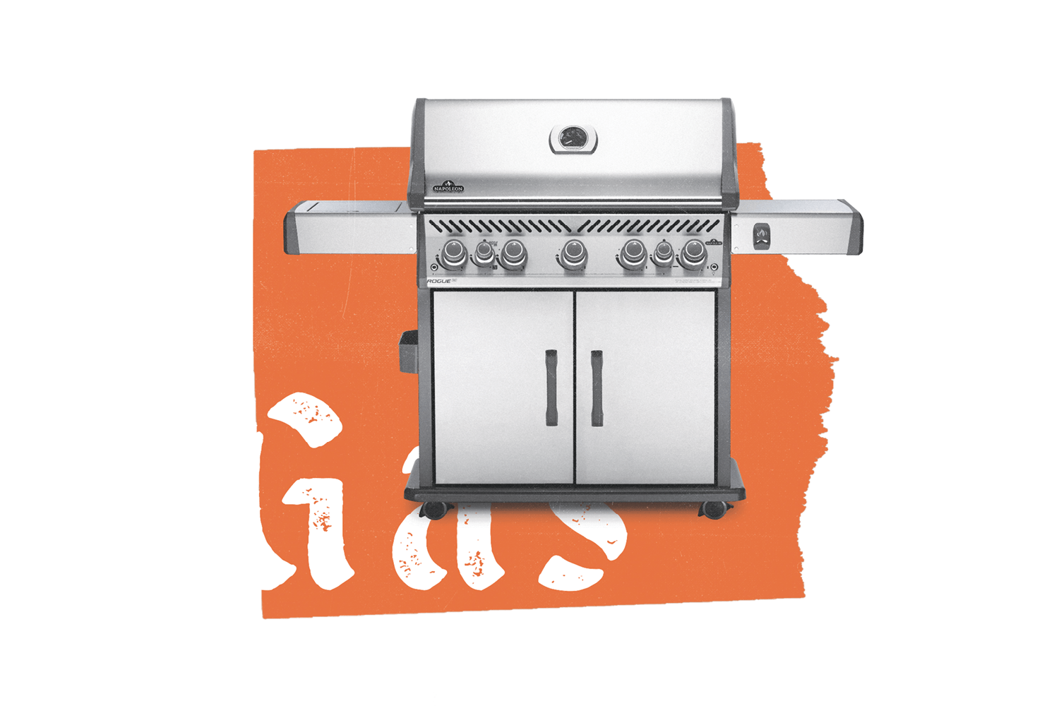 gas grilling illustration by alexa edgerton