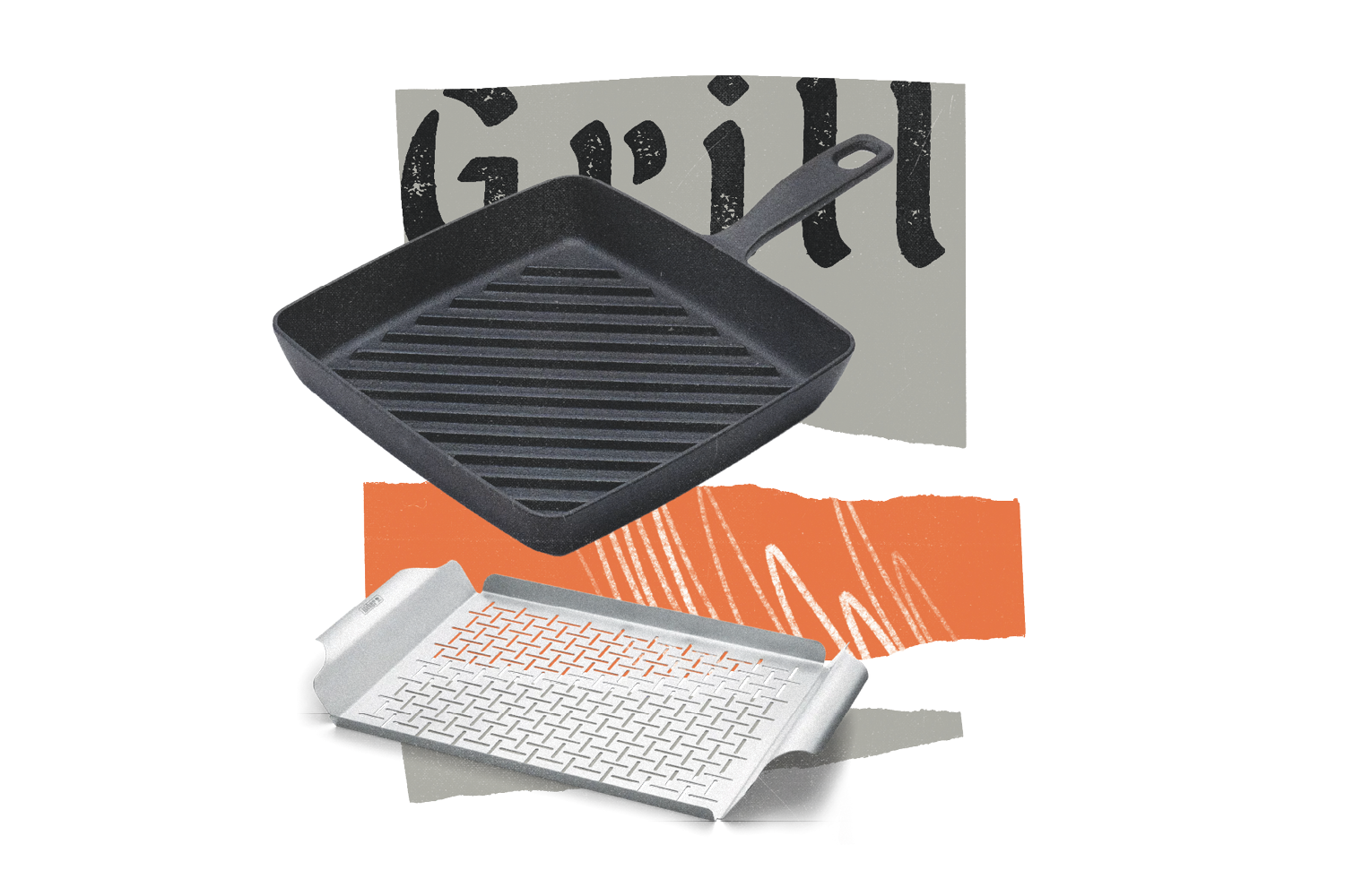 grill pan illustration by alexa edgerton