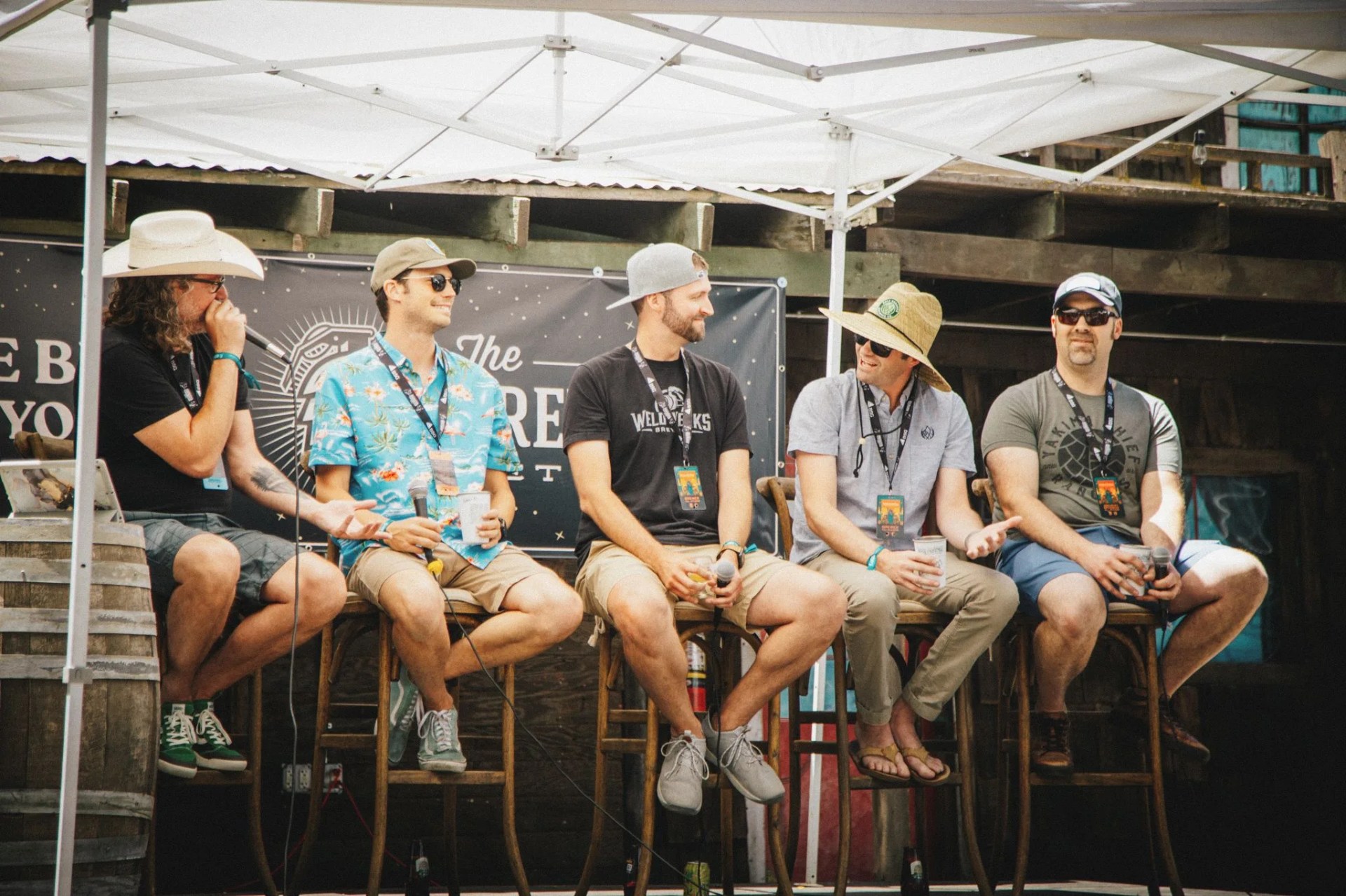 panelists at the firestone walker invitational