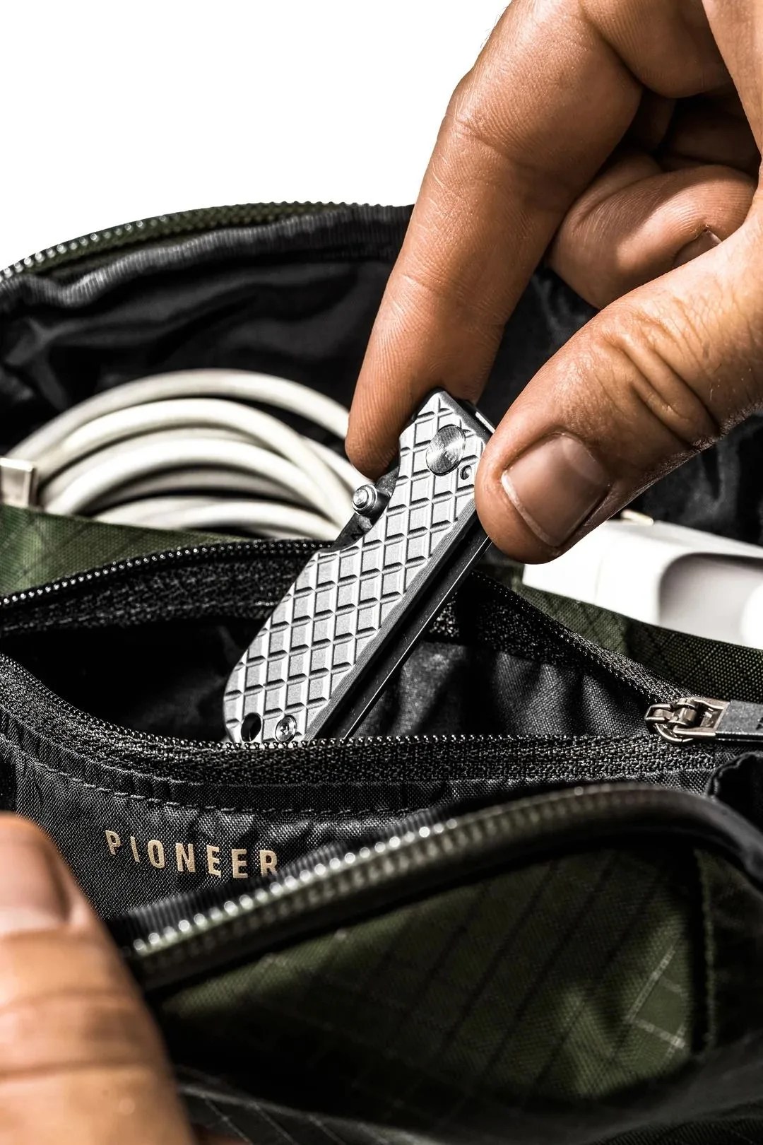 wesn x pioneer microblade and global pouch