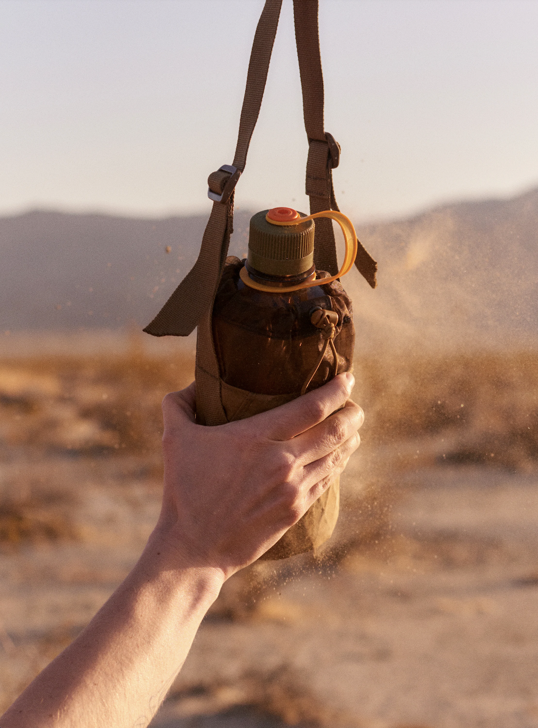 hikerkind x allmansright bottle bag