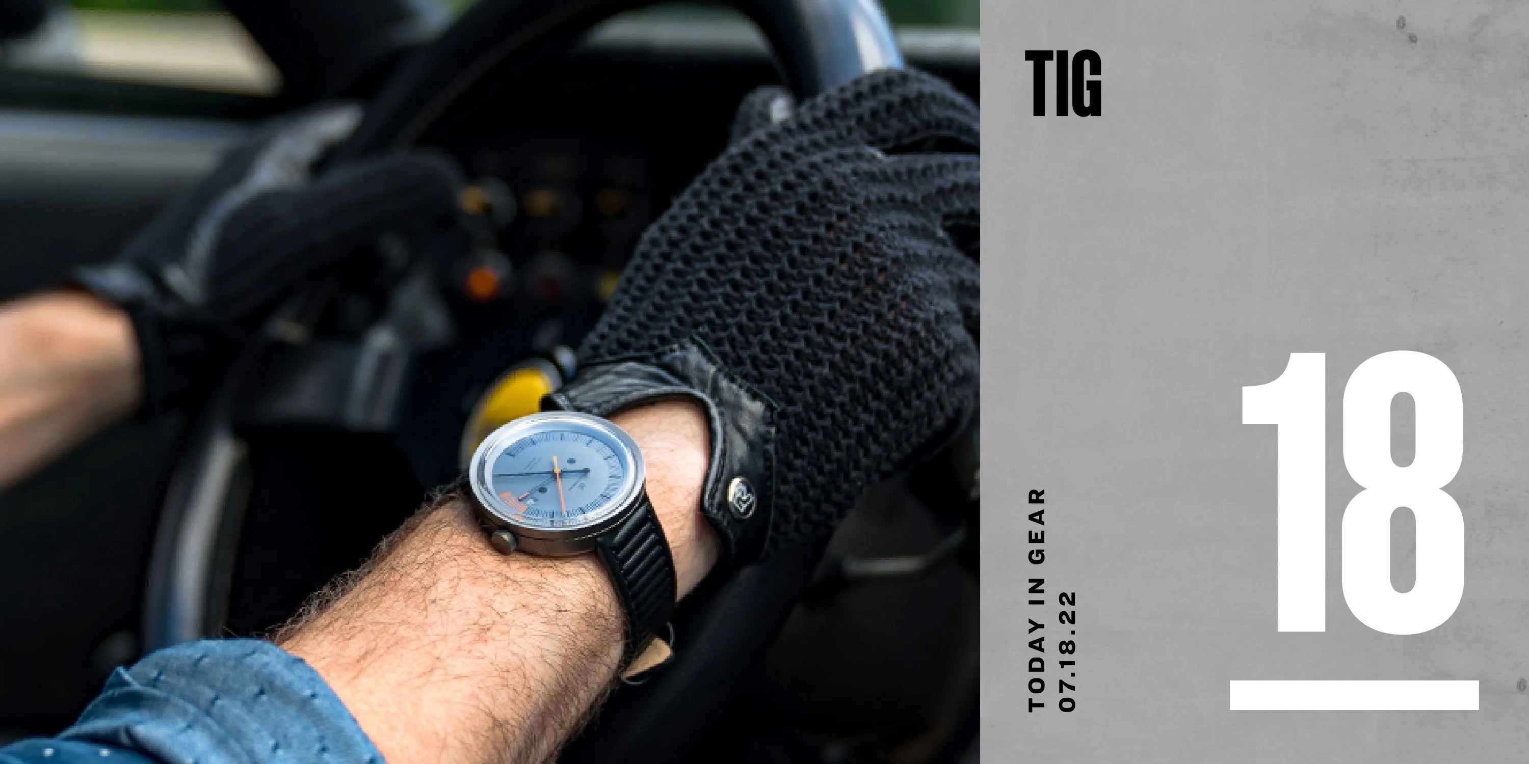 today in gear july 18 2022 autodromo vallelunga automatic watch