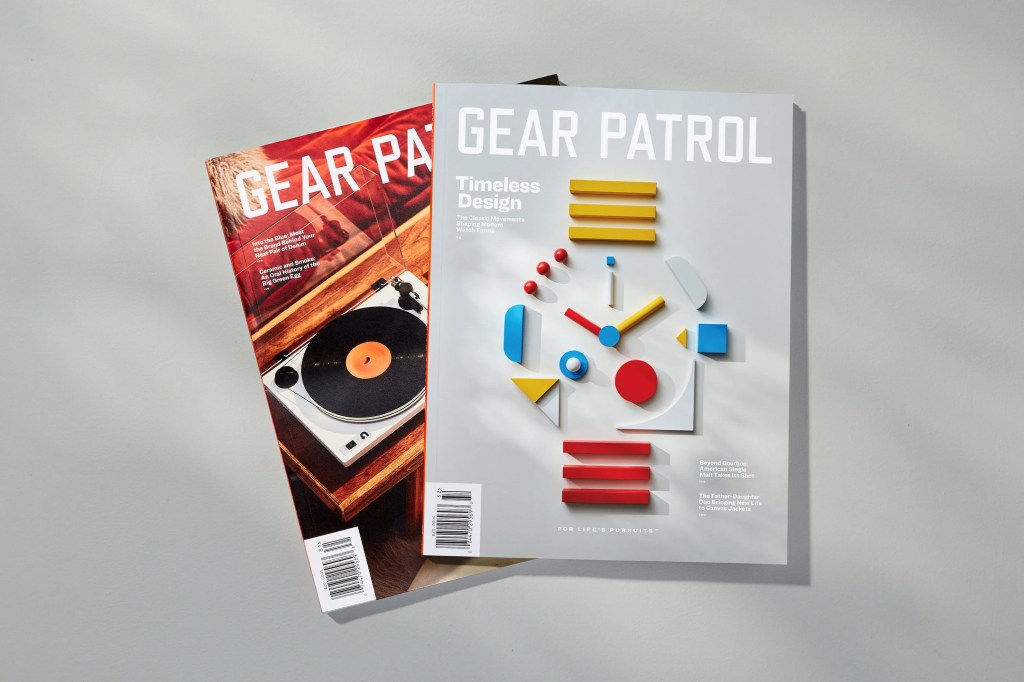 issue 20 and issue 21 gear patrol magazines
