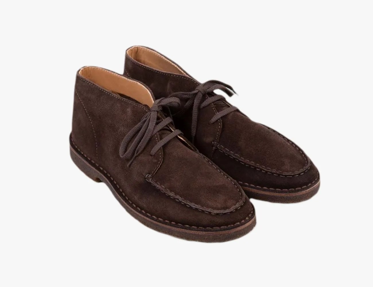 crosby moctoe chukka boot brown suede