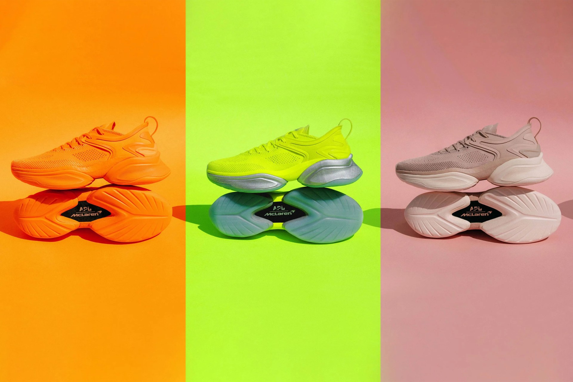 apl x mclaren running shoes