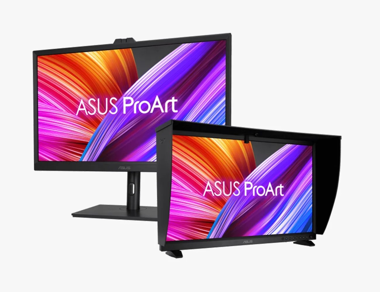 two asus monitors