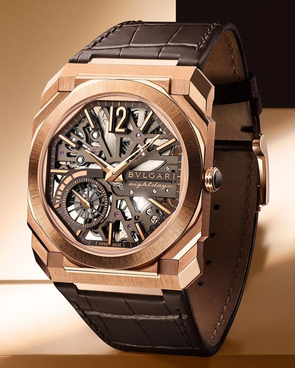 bvlgari octo finissimo skeleton 8 days watch