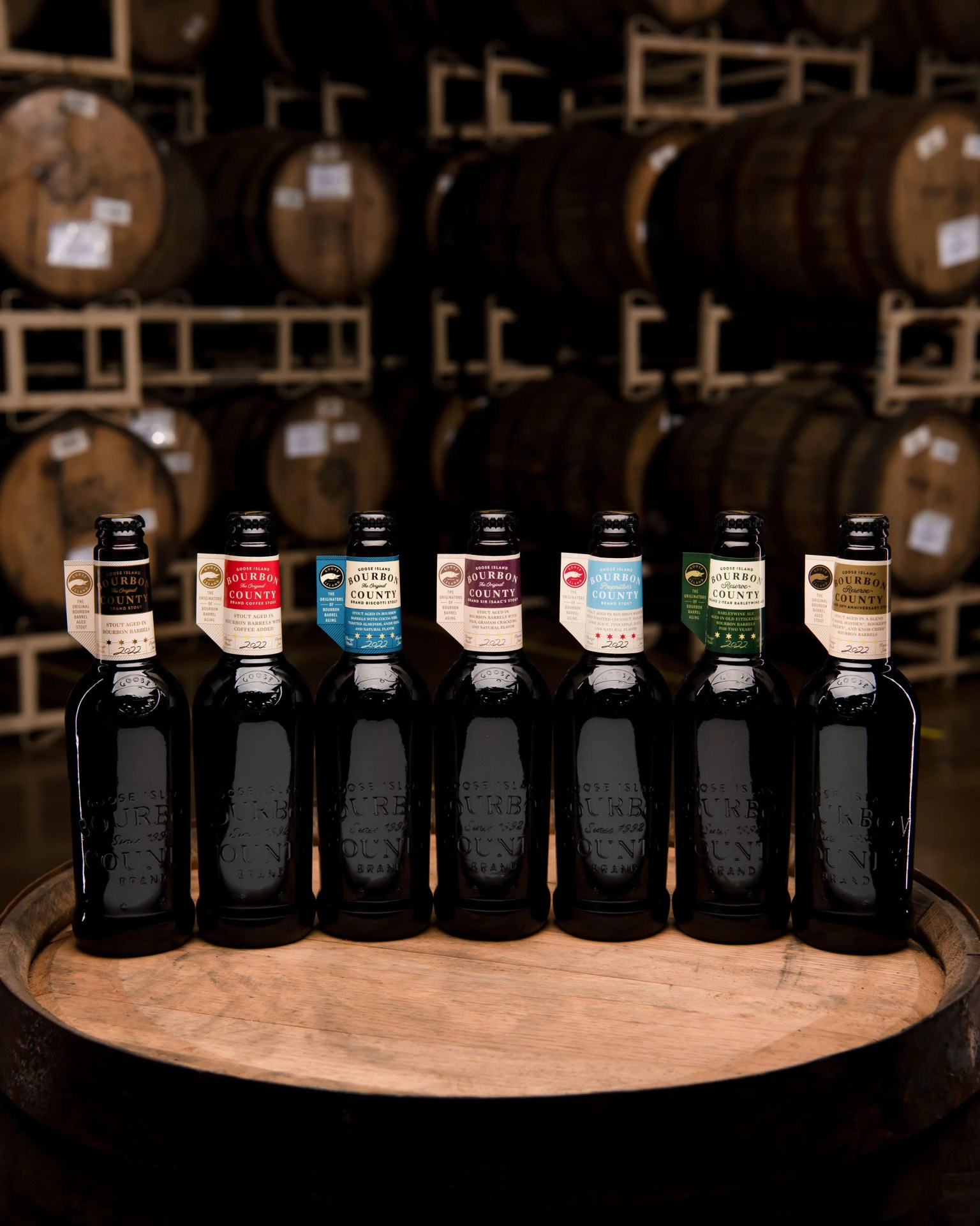 goose island bourbon stout lineup