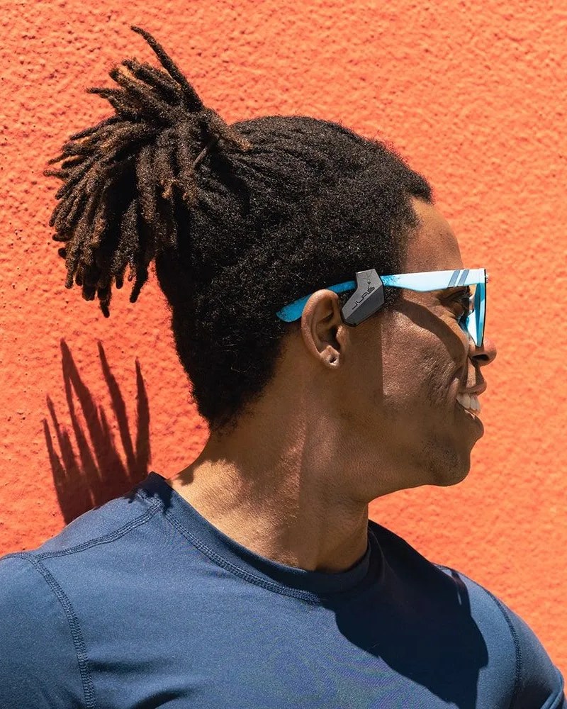 jlab open sport open ear wireless earbuds