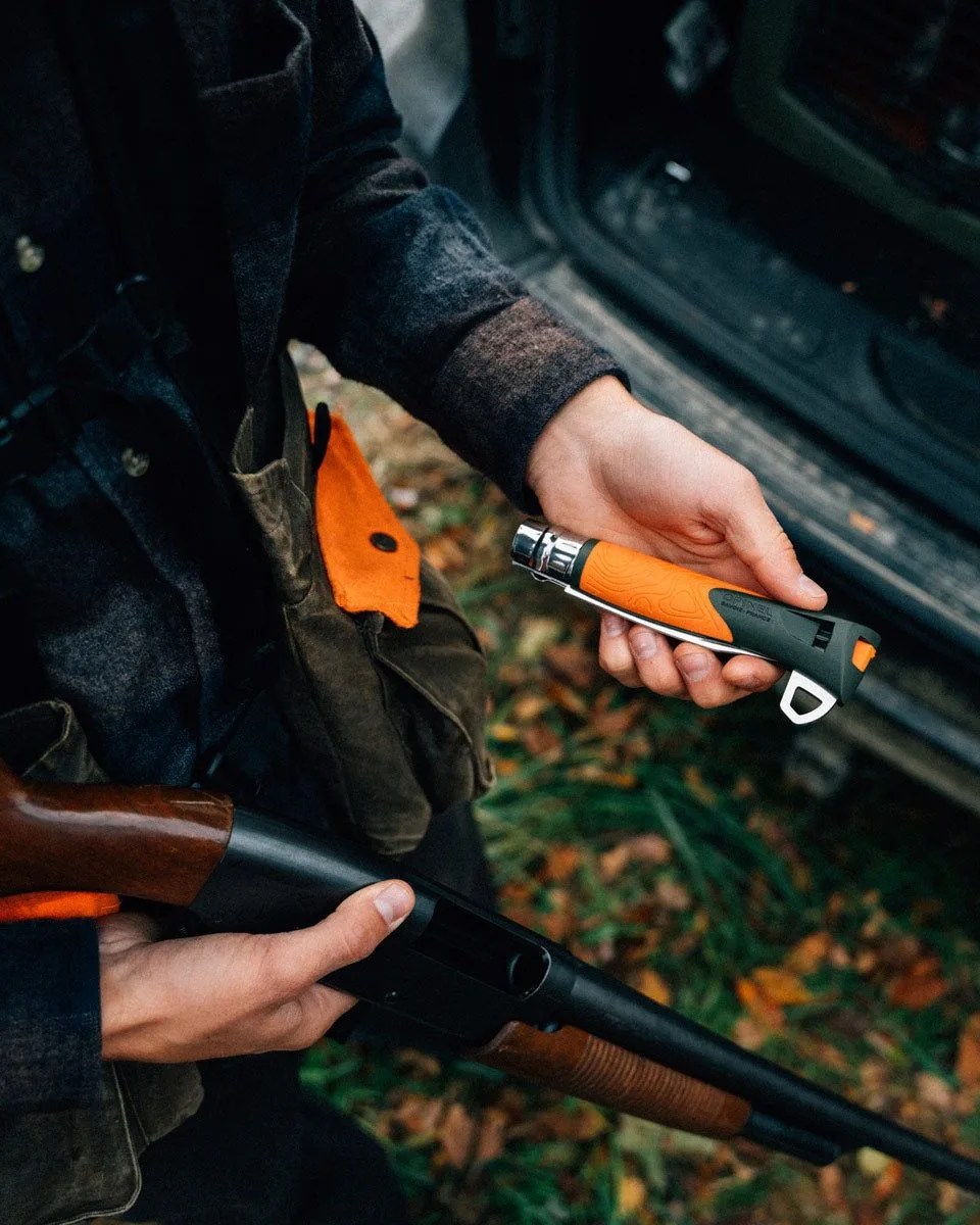 opinel no 12 outdoor explore folding knife with tick remover