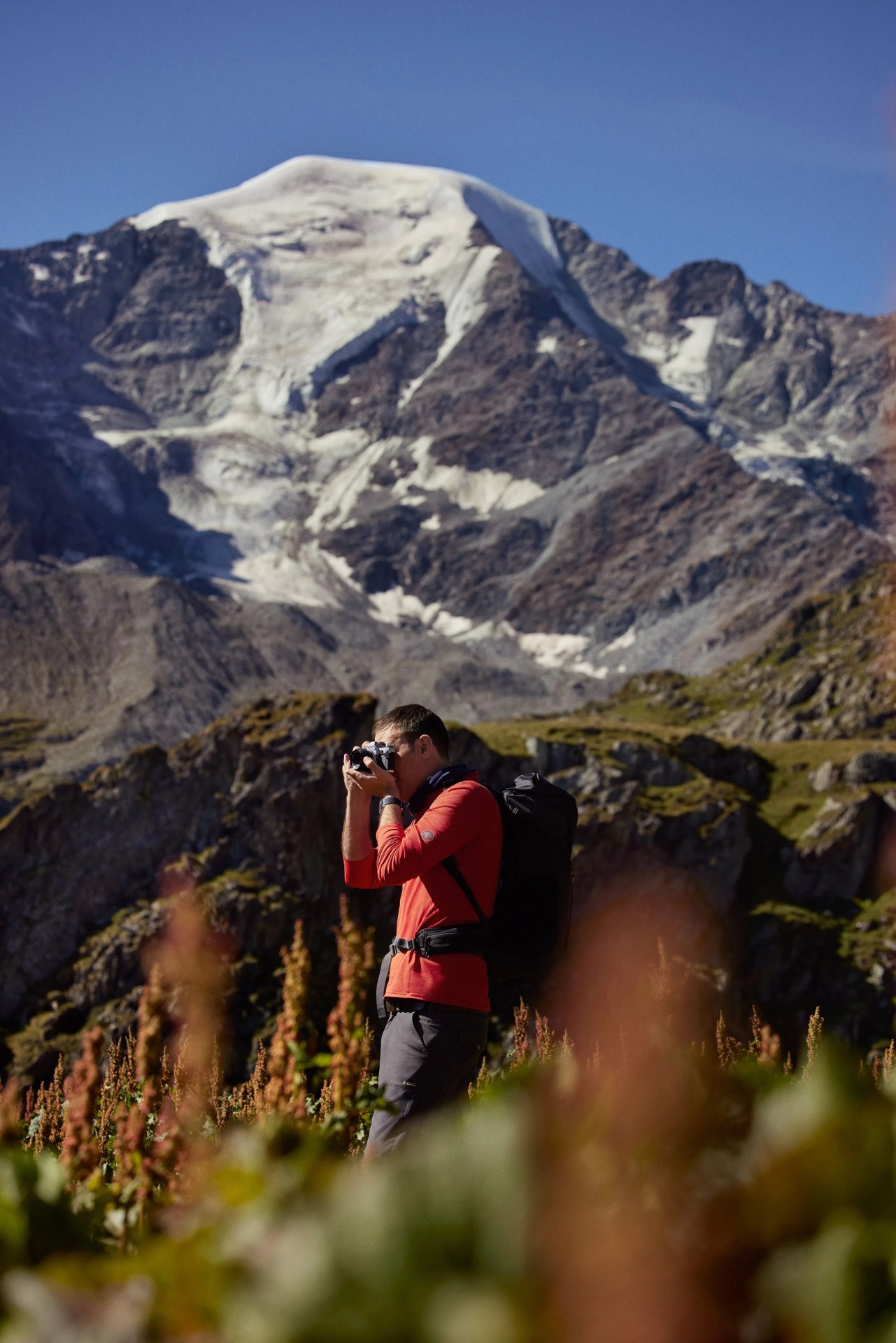 man wearing glashutte watch
