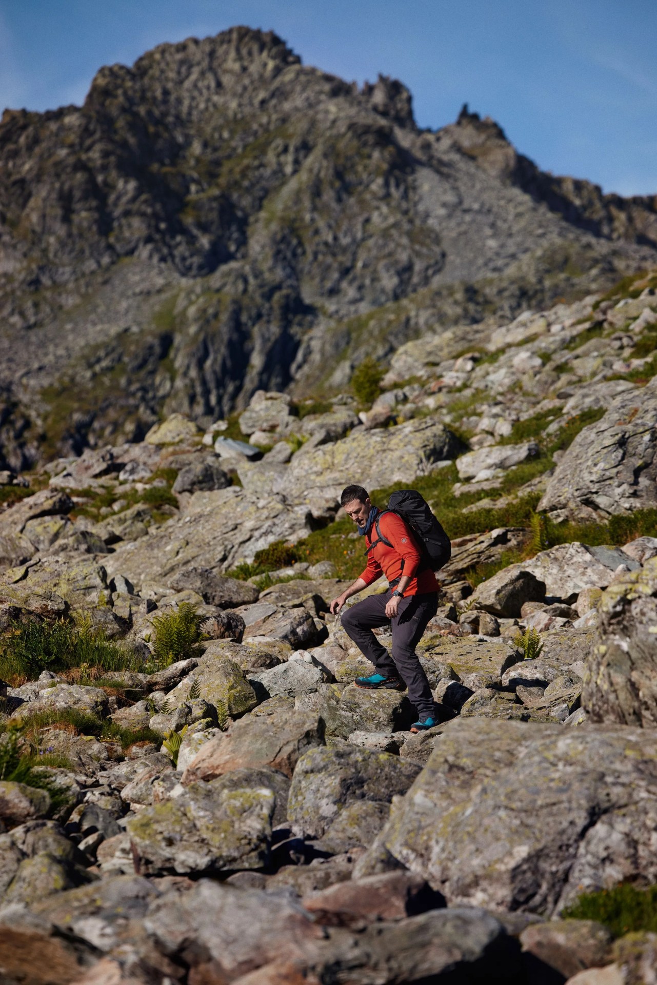 man wearing glashutte watch