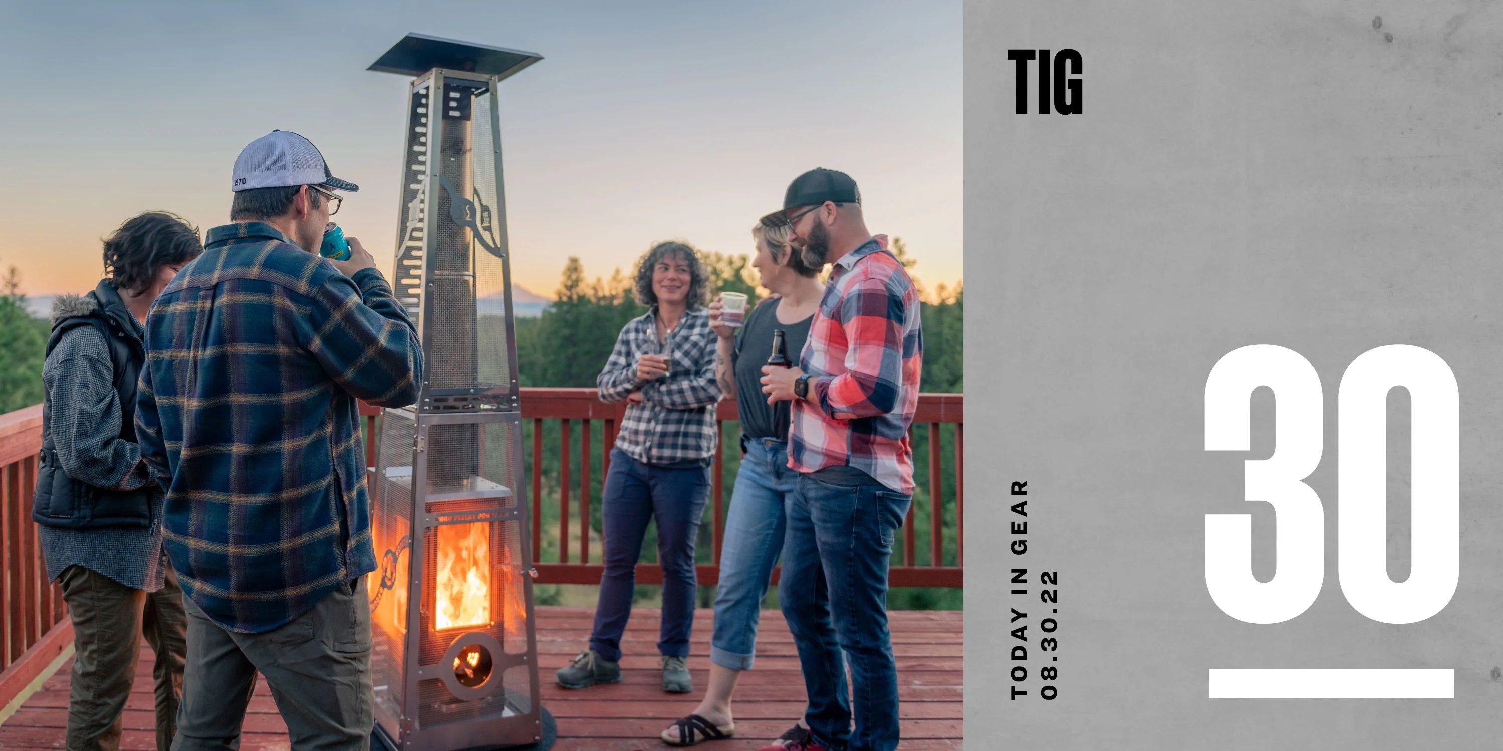 today in gear august 30 2022 people gathered around wood pellet products big timber elite