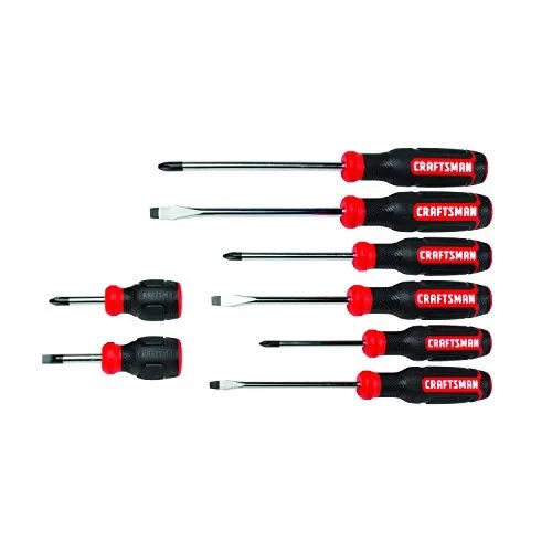 craftsman screwdriver set, assorted, 8 piece cmht65075