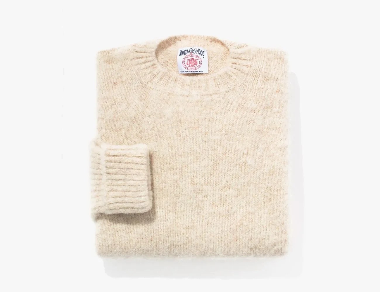 shaggy dog sweater classic ivory