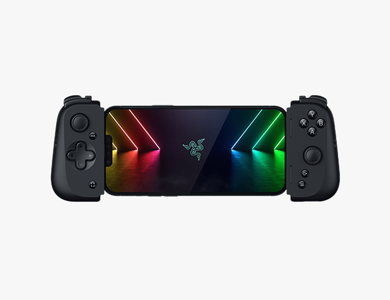 black razer kisi v2 on a white background