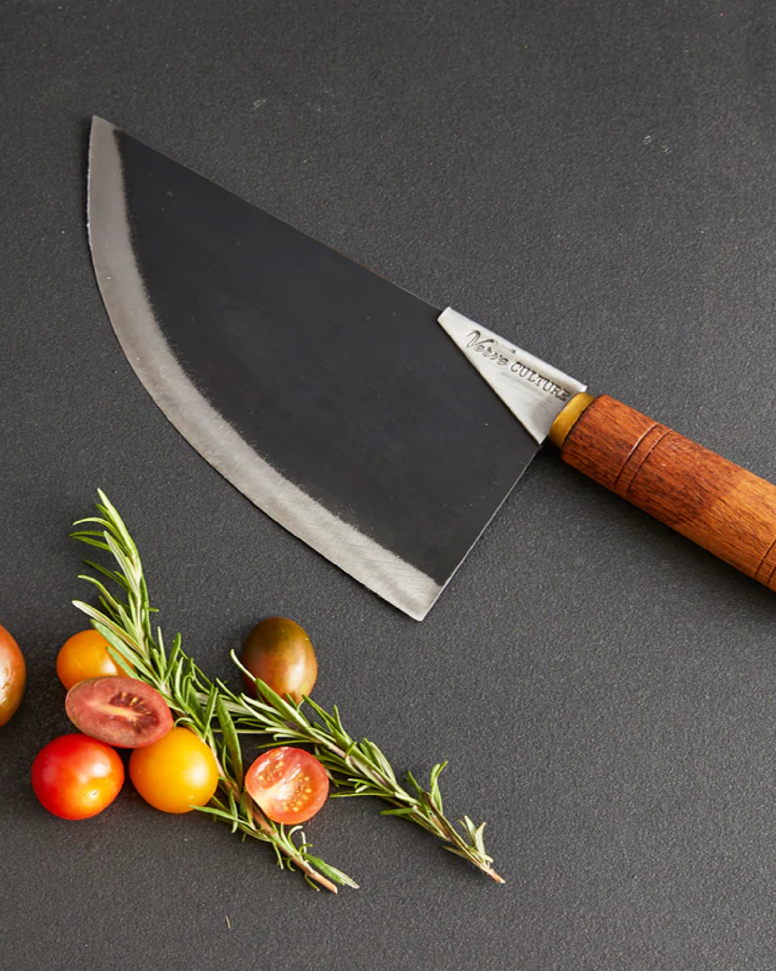 verve culture thai moon knife with brown handle