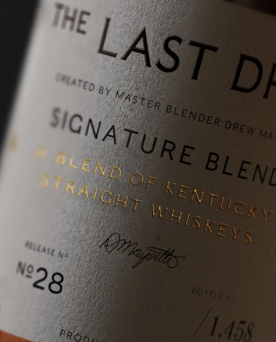 the last drop signature blend whiskey