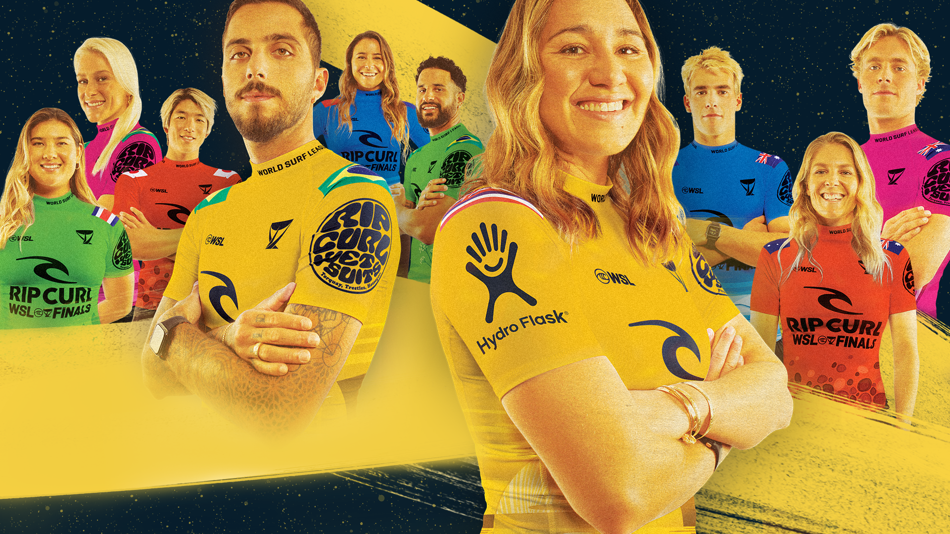 world surfing league competitors