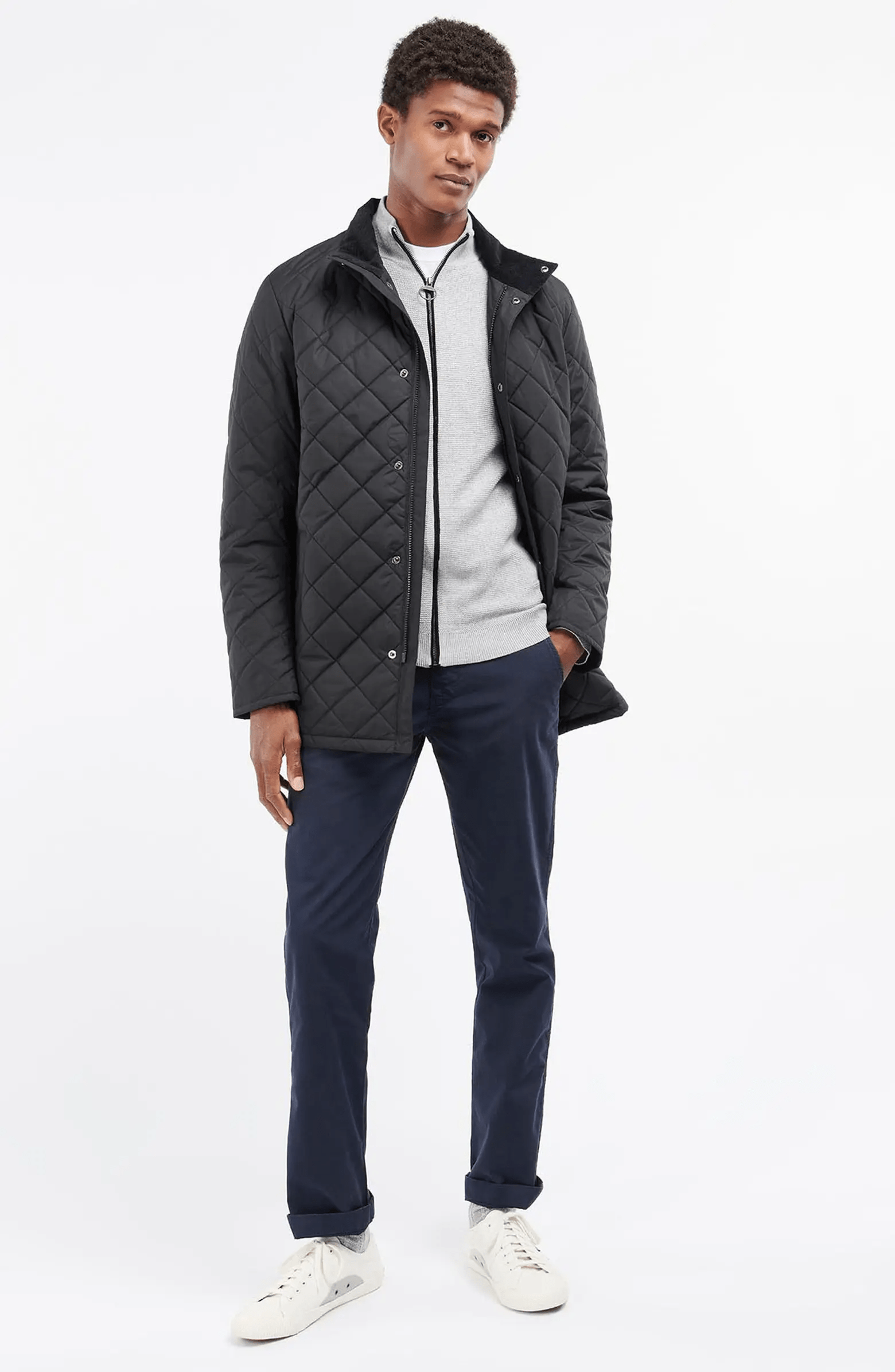 barbour fortis quilted jacket
