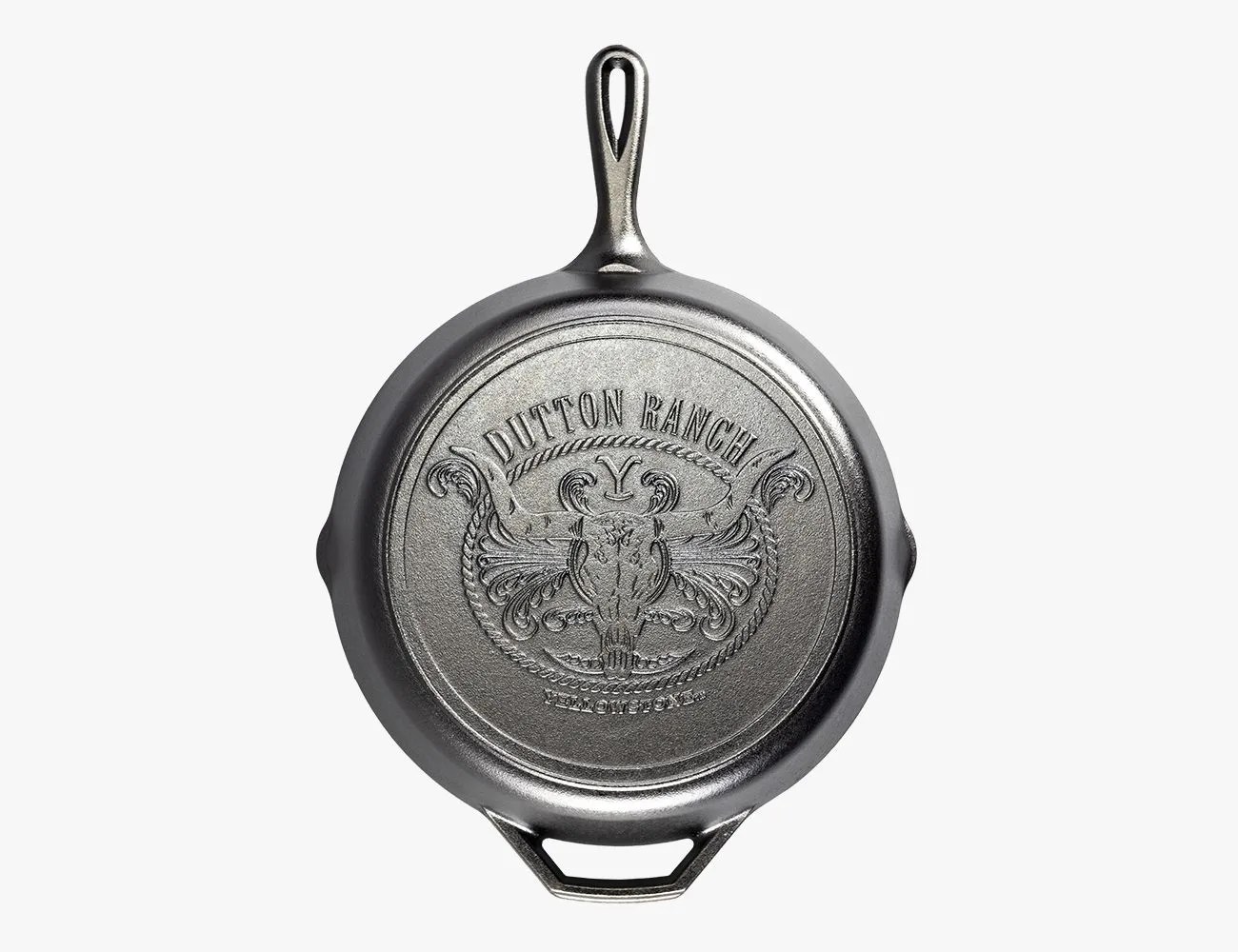lodge x yellowstone cast iron skillet