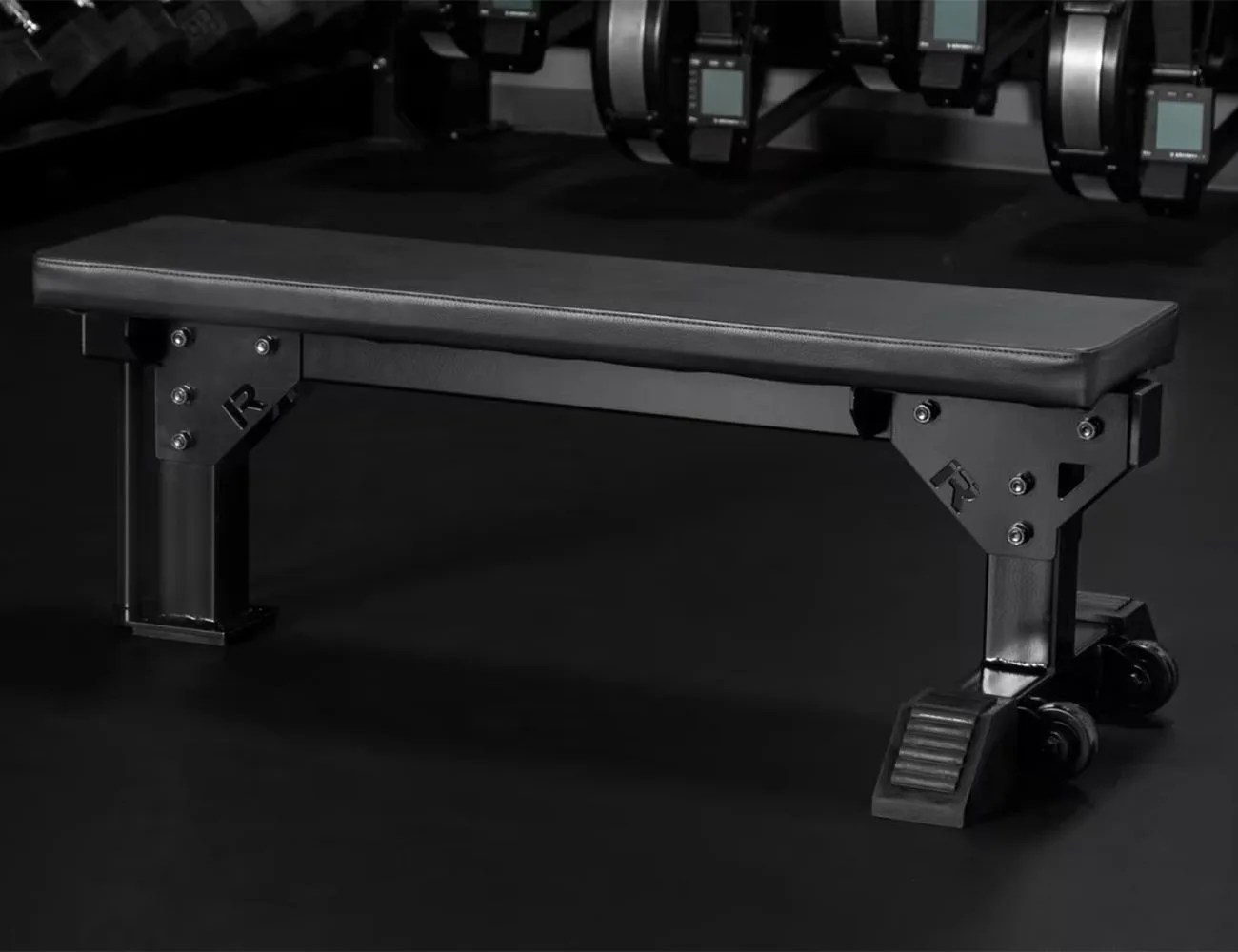 rogue fitness monster utility bench 20 with thompson fat pad