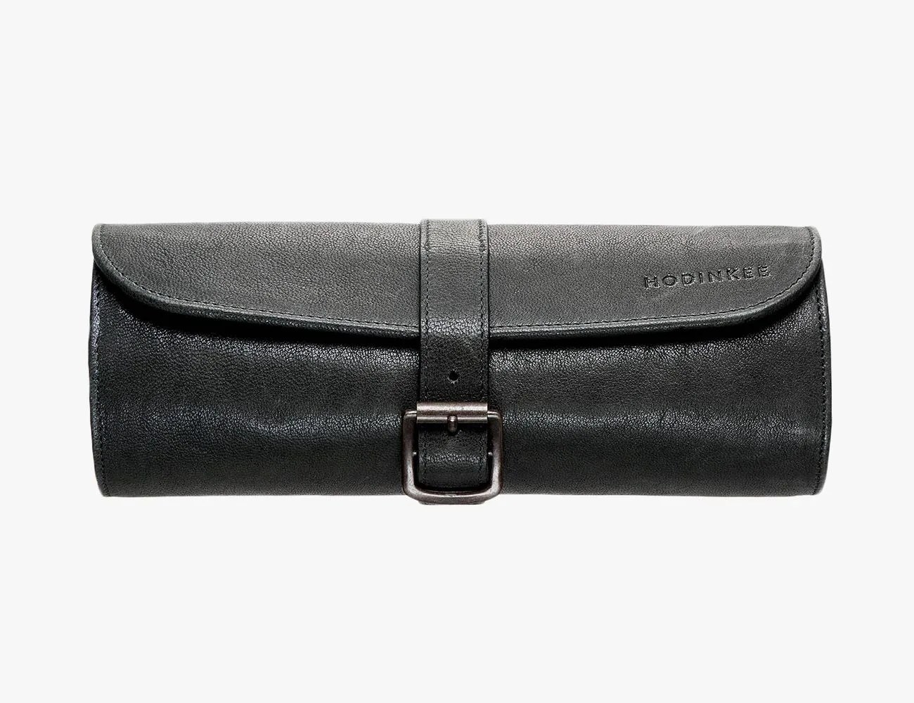 Hodinkee Leather Travel Tube in Black