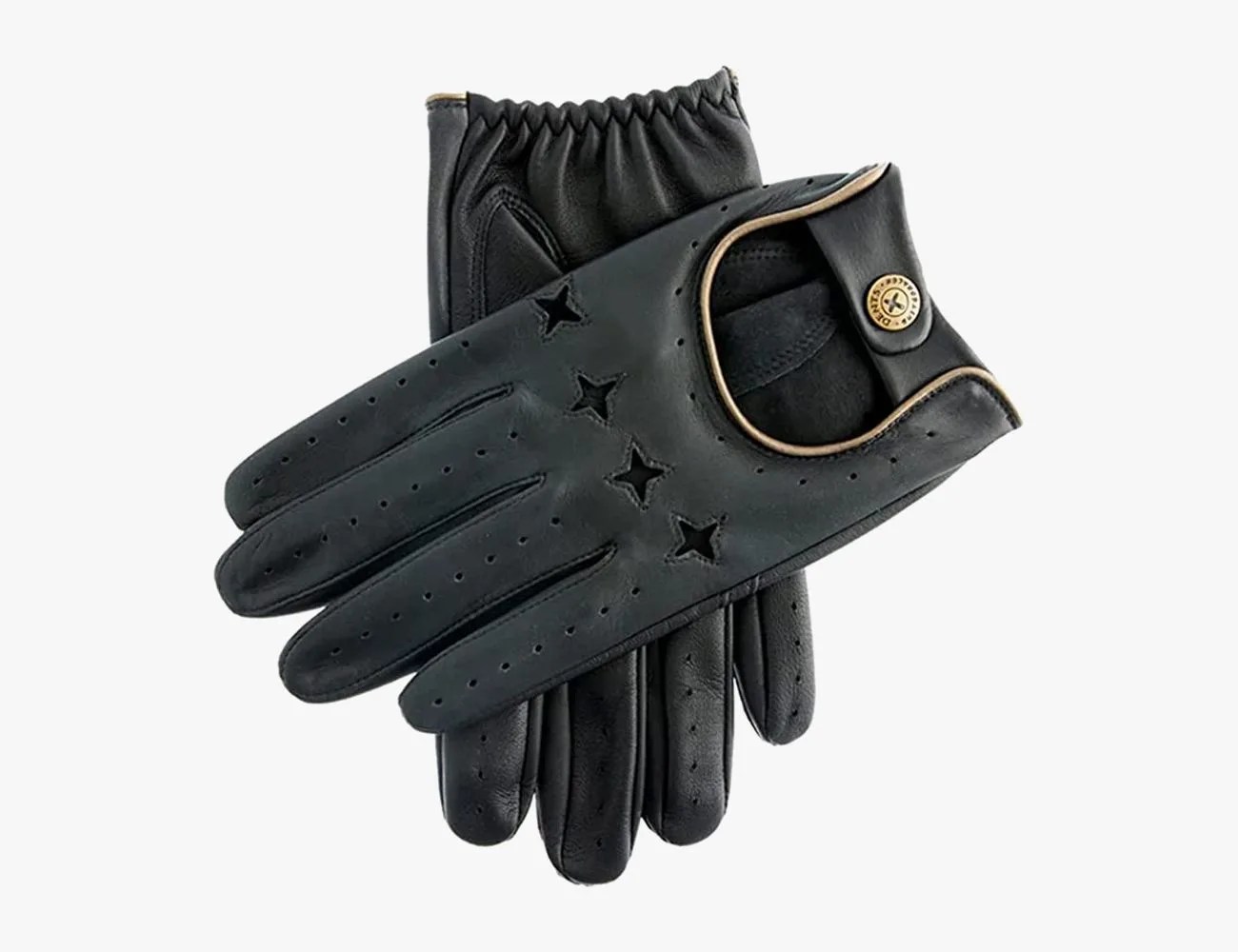 Dents Mens The Suited Racer Touchscreen Driving Gloves