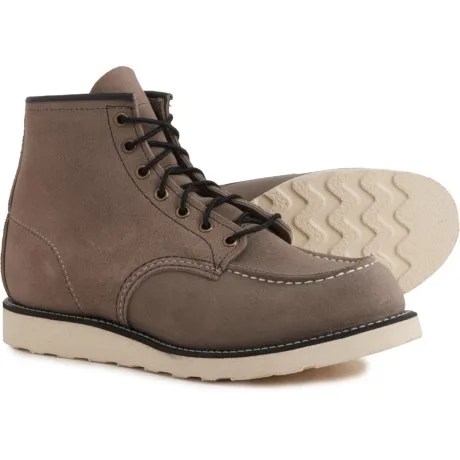6&rdquo; Classic Moc-Toe Work Boots