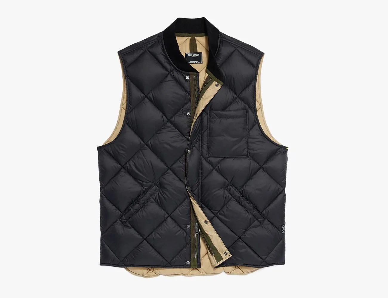 Todd Snyder Italian Quilted Nylon Liner Vest