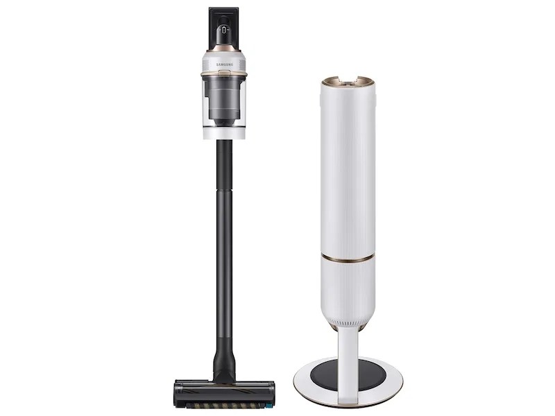 Bespoke Jet&trade; Cordless Stick Vacuum with All in One Clean Station in Misty White