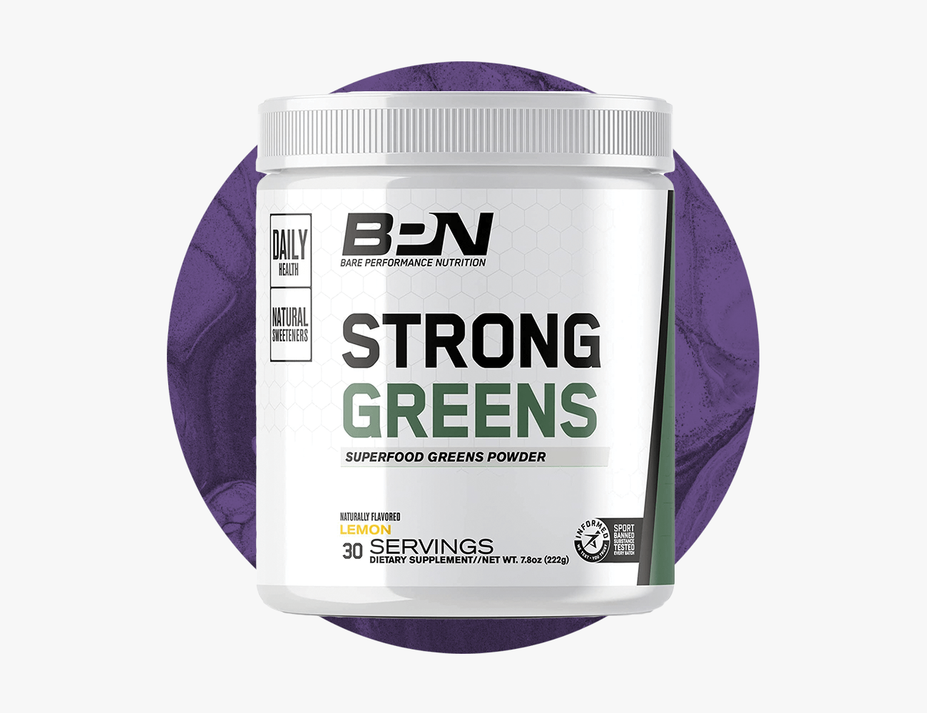 bare performance nutrition strong greens