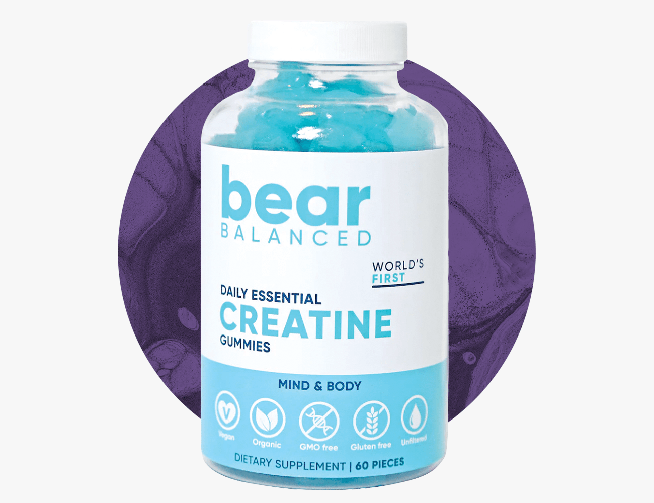 bear balanced creatine gummies