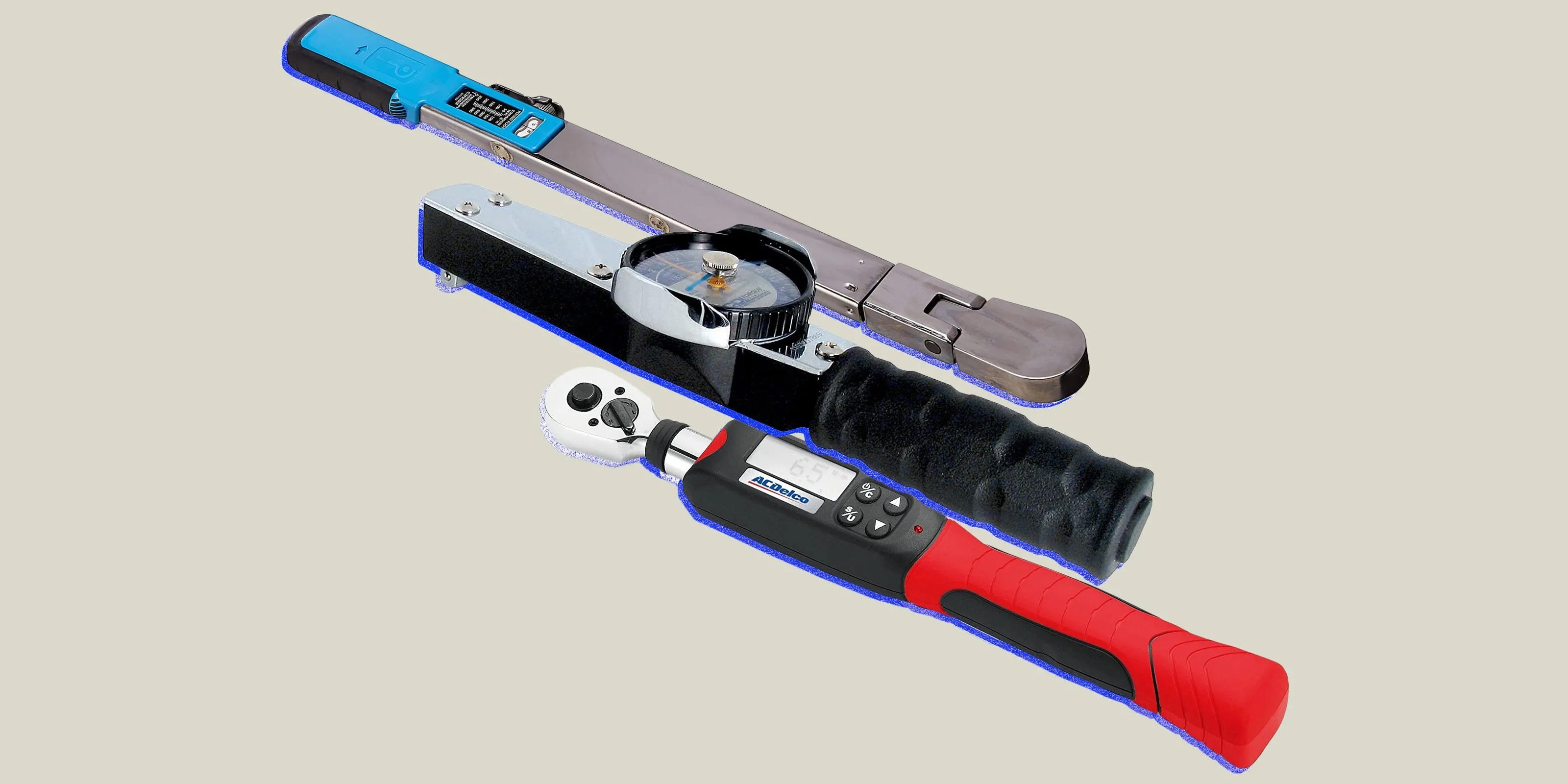 collage of three wrenches