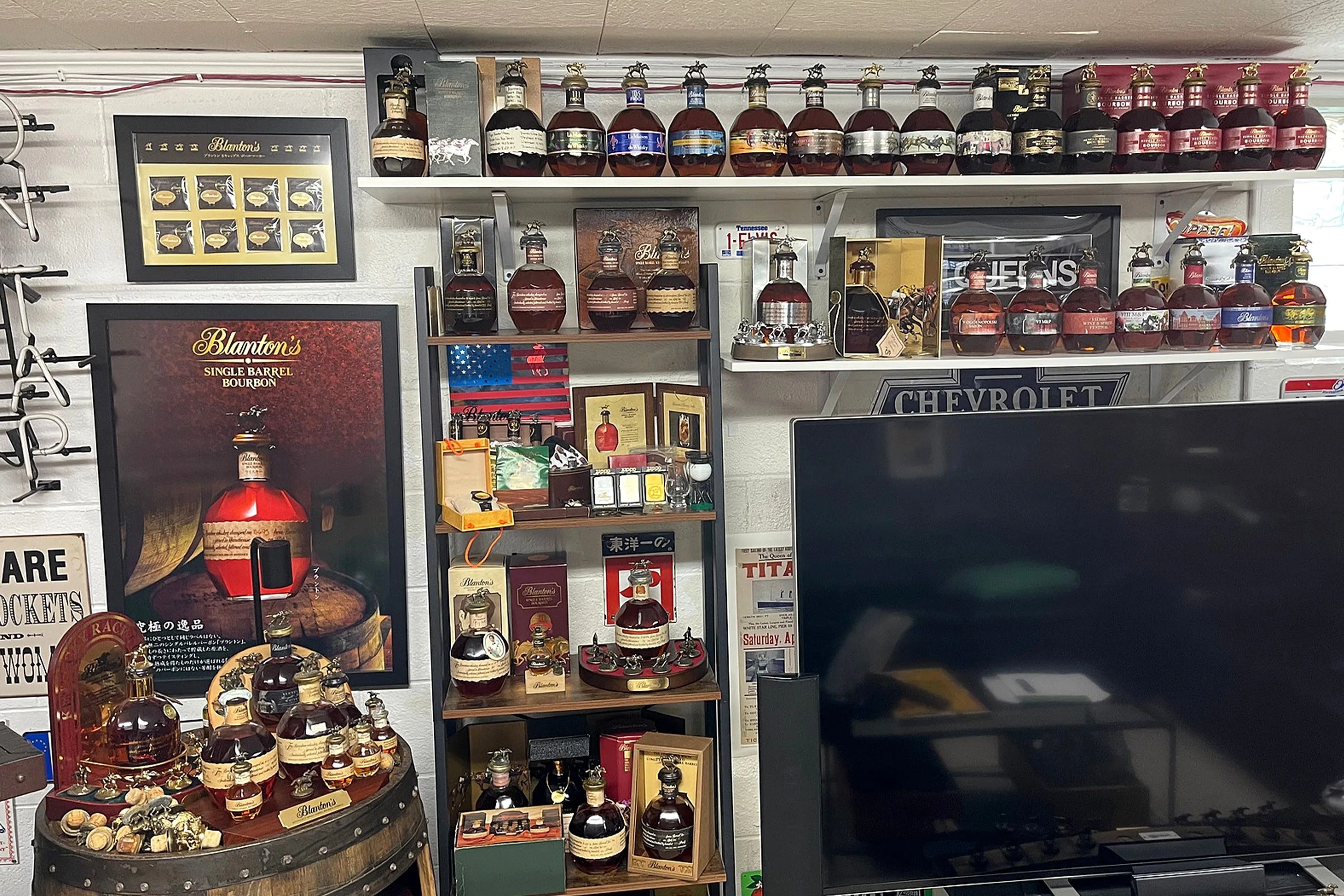 collection of blantons