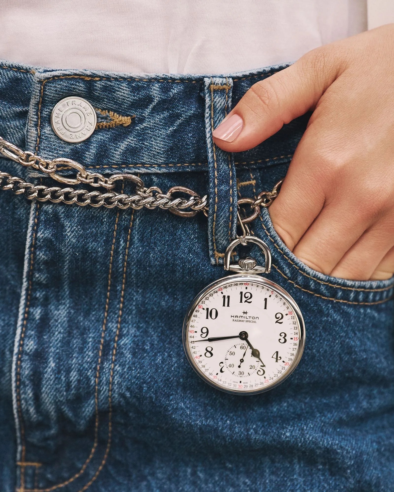 american classic railroad pocket watch
