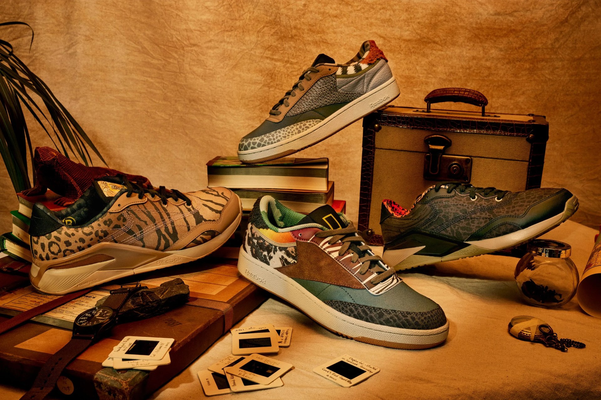 reebok and national geographic collab shoes