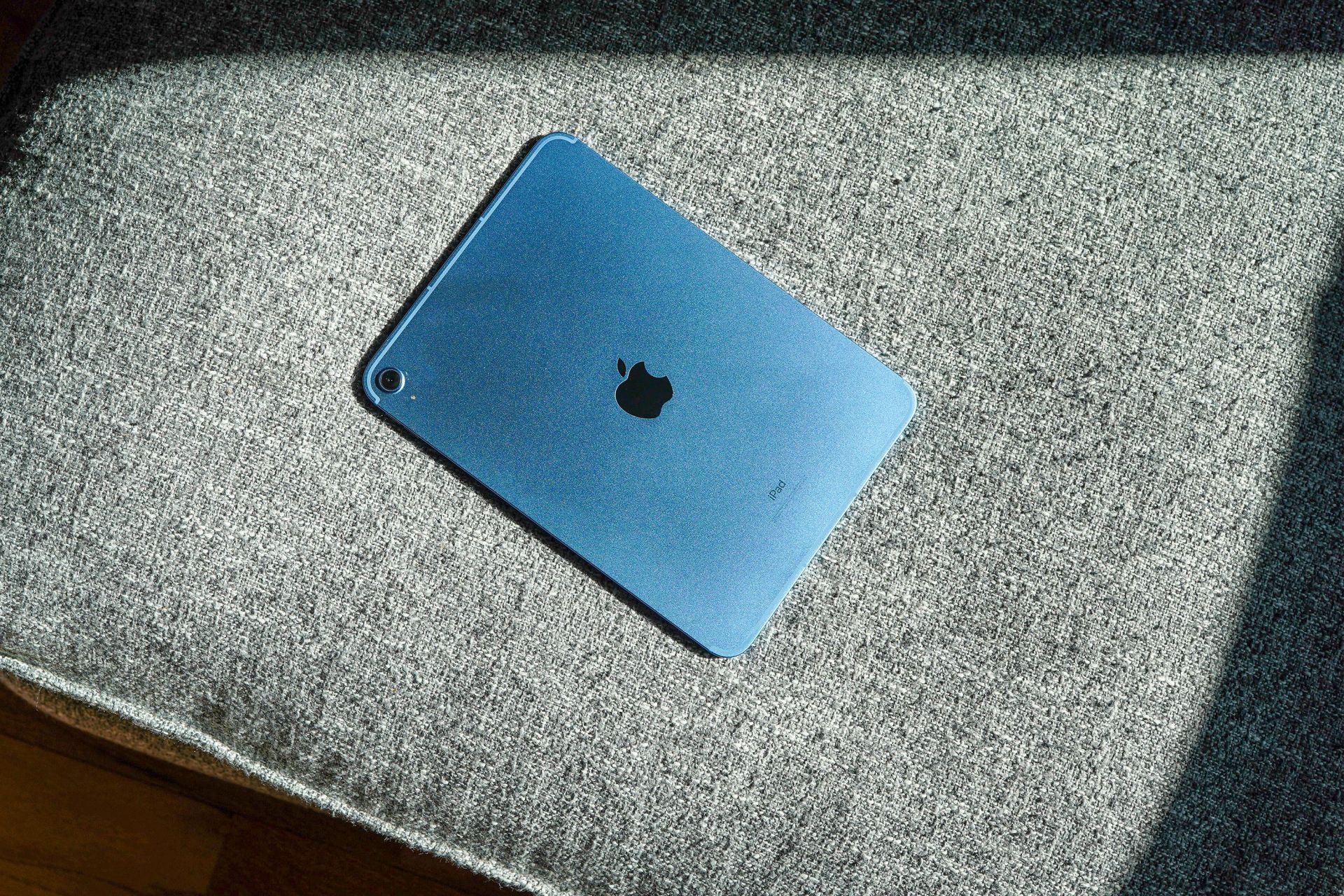 ipad pro on a couch