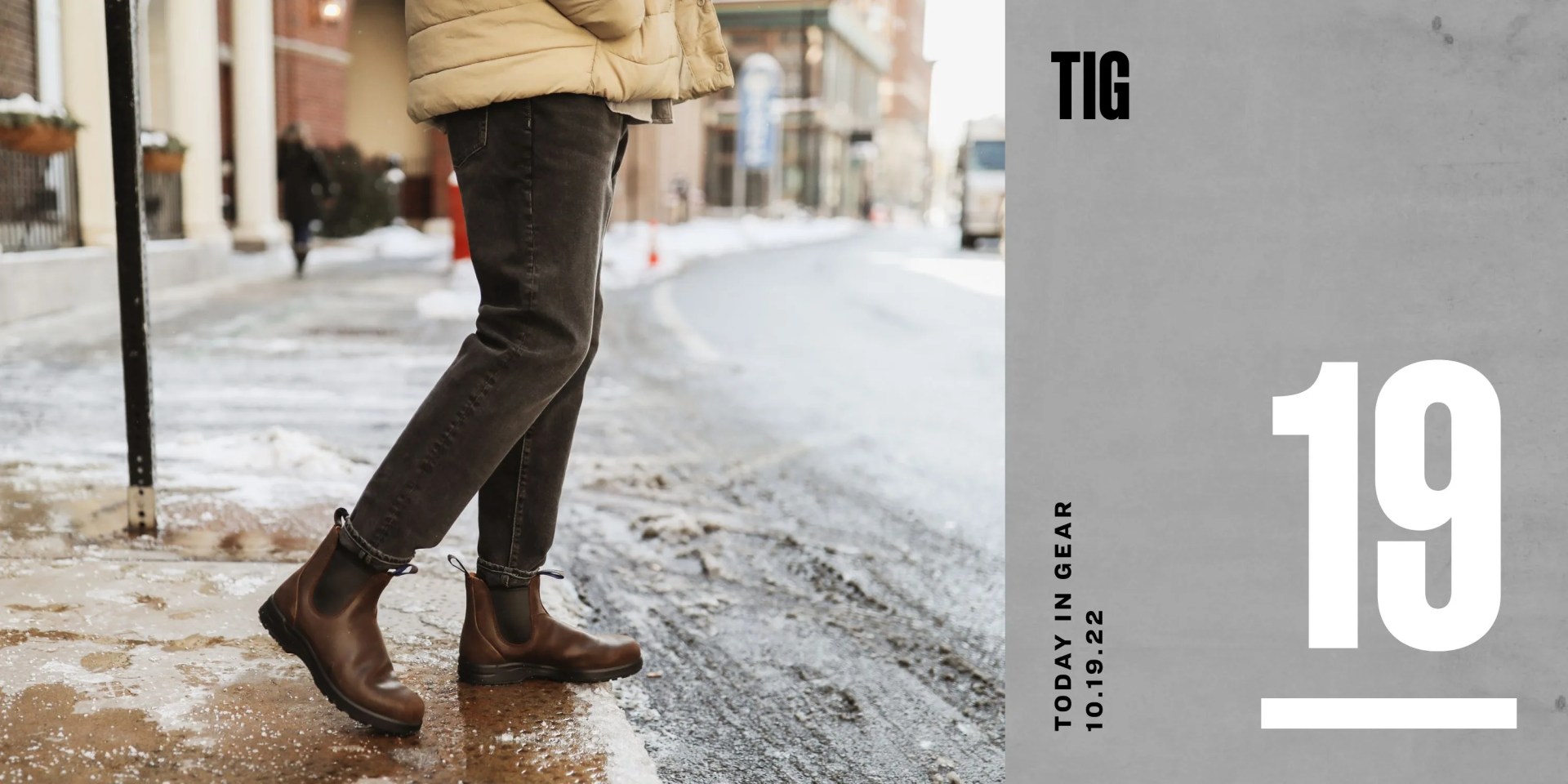 today in gear october 19 2022 blundstone men's all terrain thermal chelsea boots in antique brown