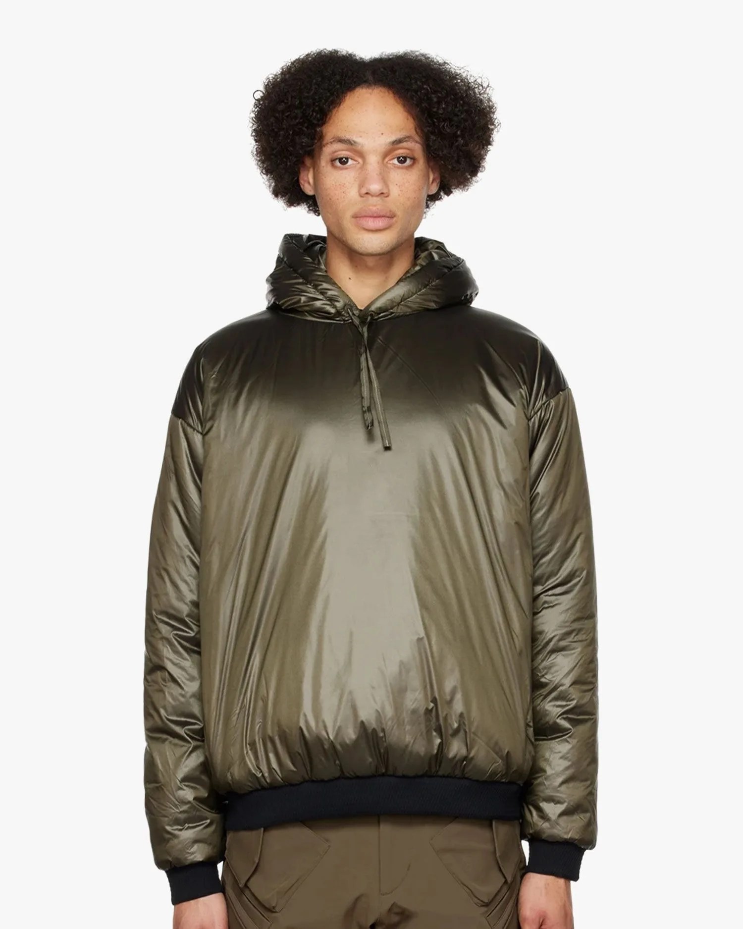 ssense acronym khaki s31 px hoodie